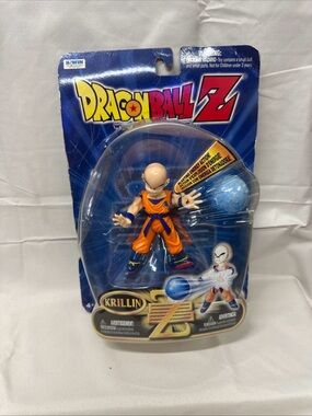 Dragon Ball Z Krillin Action Figure - Orange Outfit